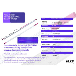 Barra LED UV 30W MJ3