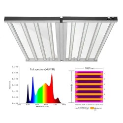 LED 1000W PRO Lighting RisenGreen