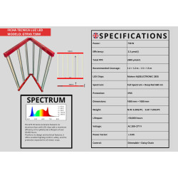 LED 730W GTR V6 Series 3.3