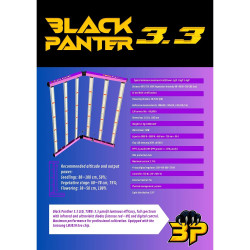 Lampe LED 730W Black Panter 3.3 Evo | Growshopled