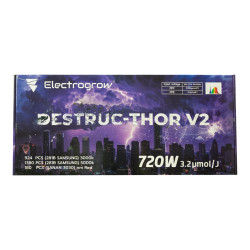 Lámpara LED 720W Destruc-Thor V2 3.2 Electrogrow | Growshopled