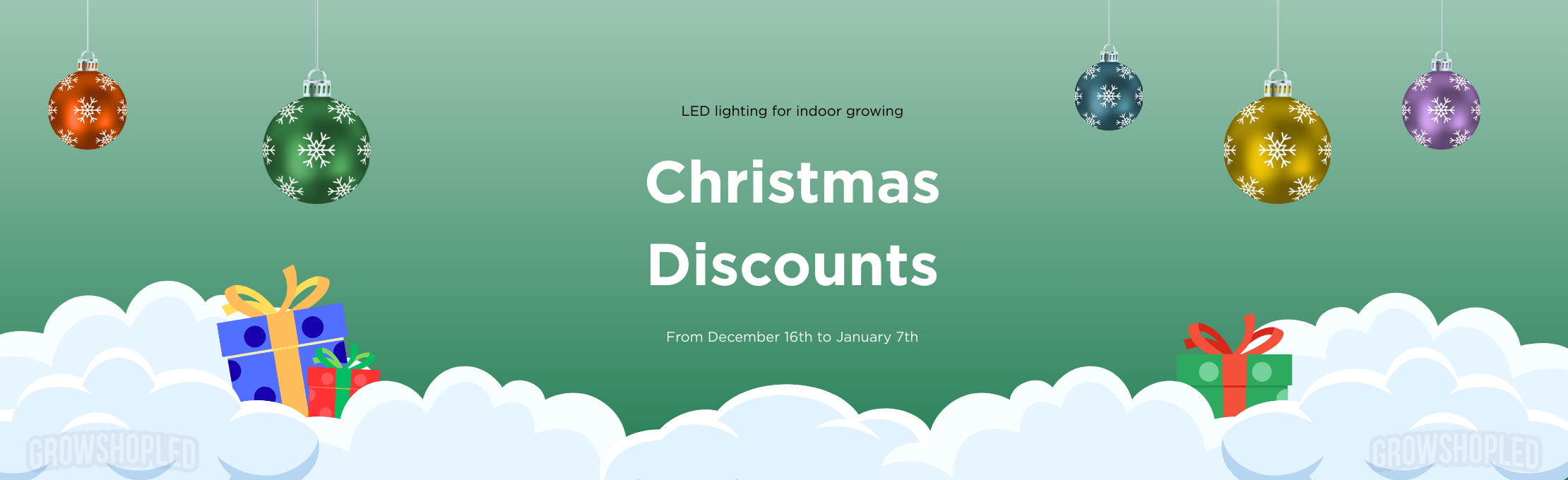 Christmas Discounts